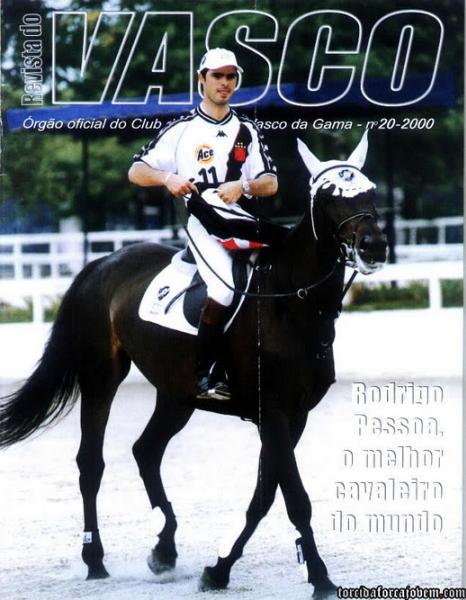 Rodrigo Pessoa e outro cavalo