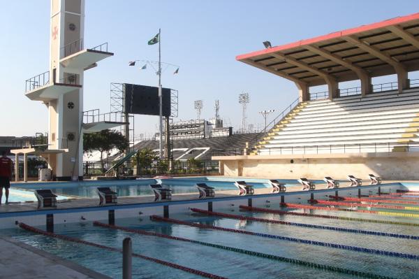Muitos Campeões nadaram na piscina olímpica de São Januário